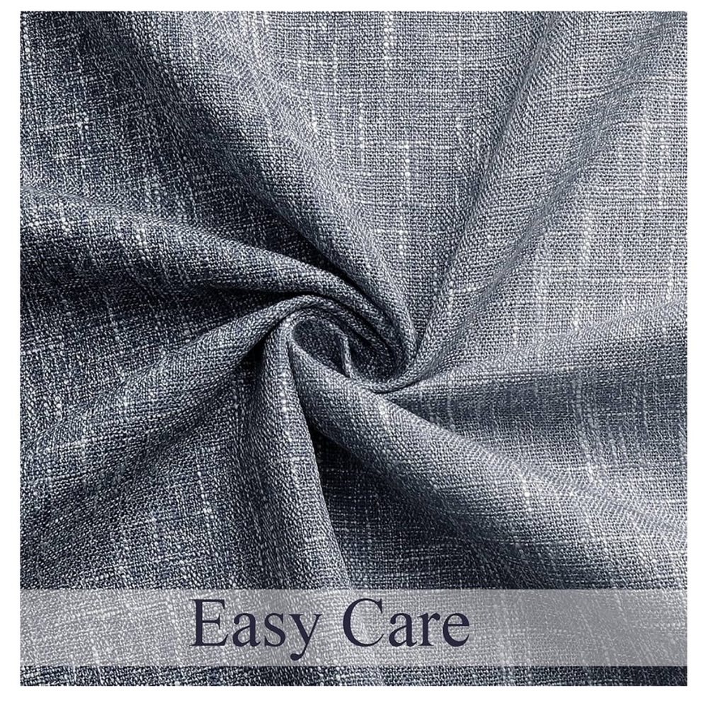 Ombré Full Blackout Curtain Panels 95” Cream White to Indigo Blue New in Package - Picture 6 of 11
